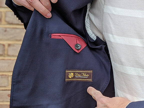 In Review: The Spier & Mackay Hopsack Navy Blazer / Sportcoat | Dappered.com