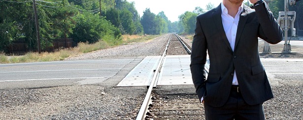 Clairborne on the tracks