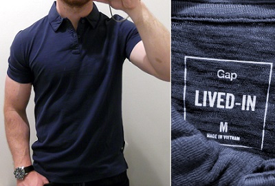 GAP Lived-In Slub Cotton Polo | Polopalooza: The Best Looking Affordable Polos of 2015 on Dappered