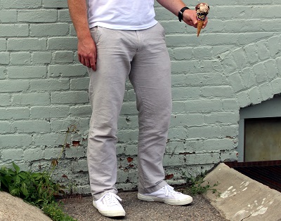 GAP Linen/Cotton Khakis | 10 Pairs of Pants Cool Enough for Summer on Dappered.com