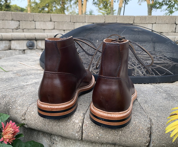 Grant Stone Diesel Boot in Crimson Chromexcel