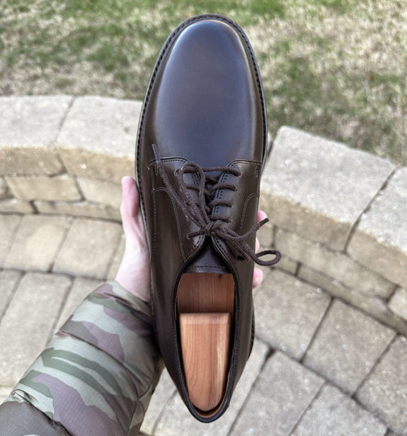 In Review: J. Crew Ludlow Derbys