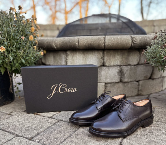 In Review: J. Crew Ludlow Derbys