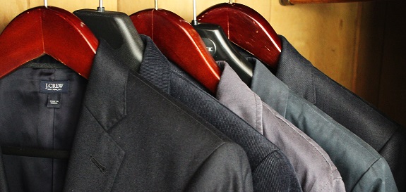 plenty of navy blazers