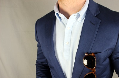 Polos under Blazers - 10 Ways to Sweat Less on Dappered.com
